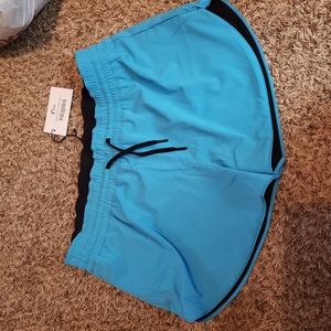 Zyia Black Ocean flip shorts